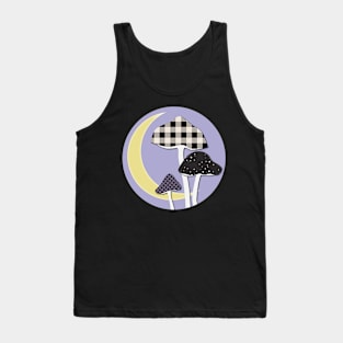 Moonlight Mushrooms Tank Top